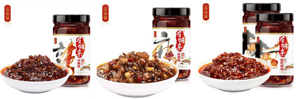 燃面醬灌裝機(jī)四川錦善食品生產(chǎn)車間