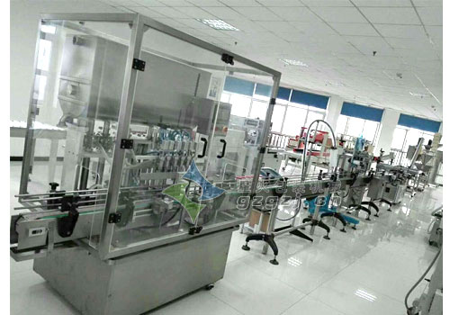 六頭顆粒醬料灌裝生產(chǎn)線