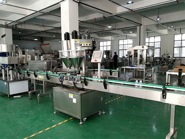 自動(dòng)化調(diào)味粉灌裝機(jī)生產(chǎn)流水線設(shè)備