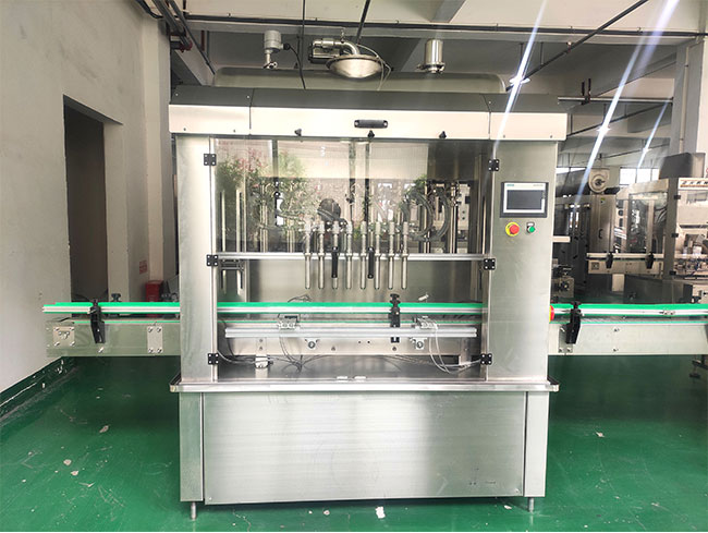 膏體灌裝機(jī)設(shè)備展示