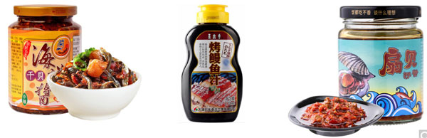 海鮮醬灌裝機(jī)樣品展示