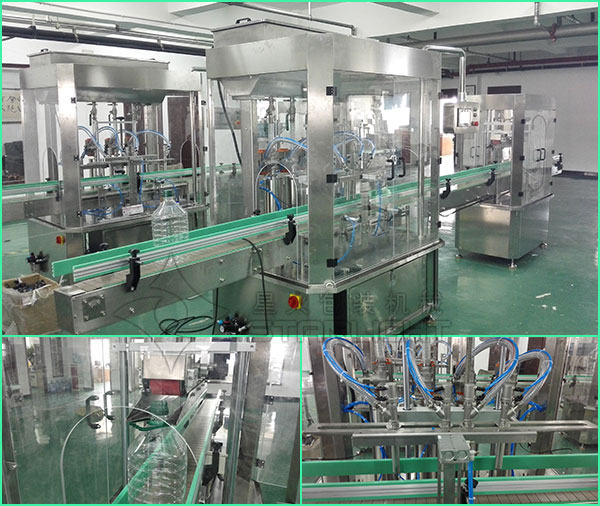 瓶裝菜籽油灌裝機(jī)設(shè)備細(xì)節(jié)圖