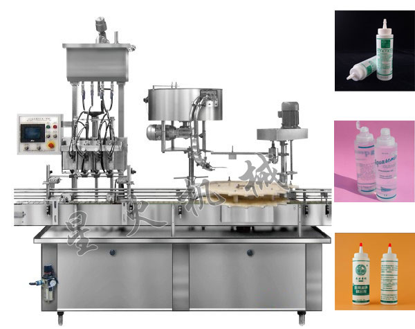 瓶裝耦合劑灌裝機(jī)-耦合劑灌裝生產(chǎn)線